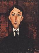 Amedeo Modigliani Portrait of Manuell (mk39) painting